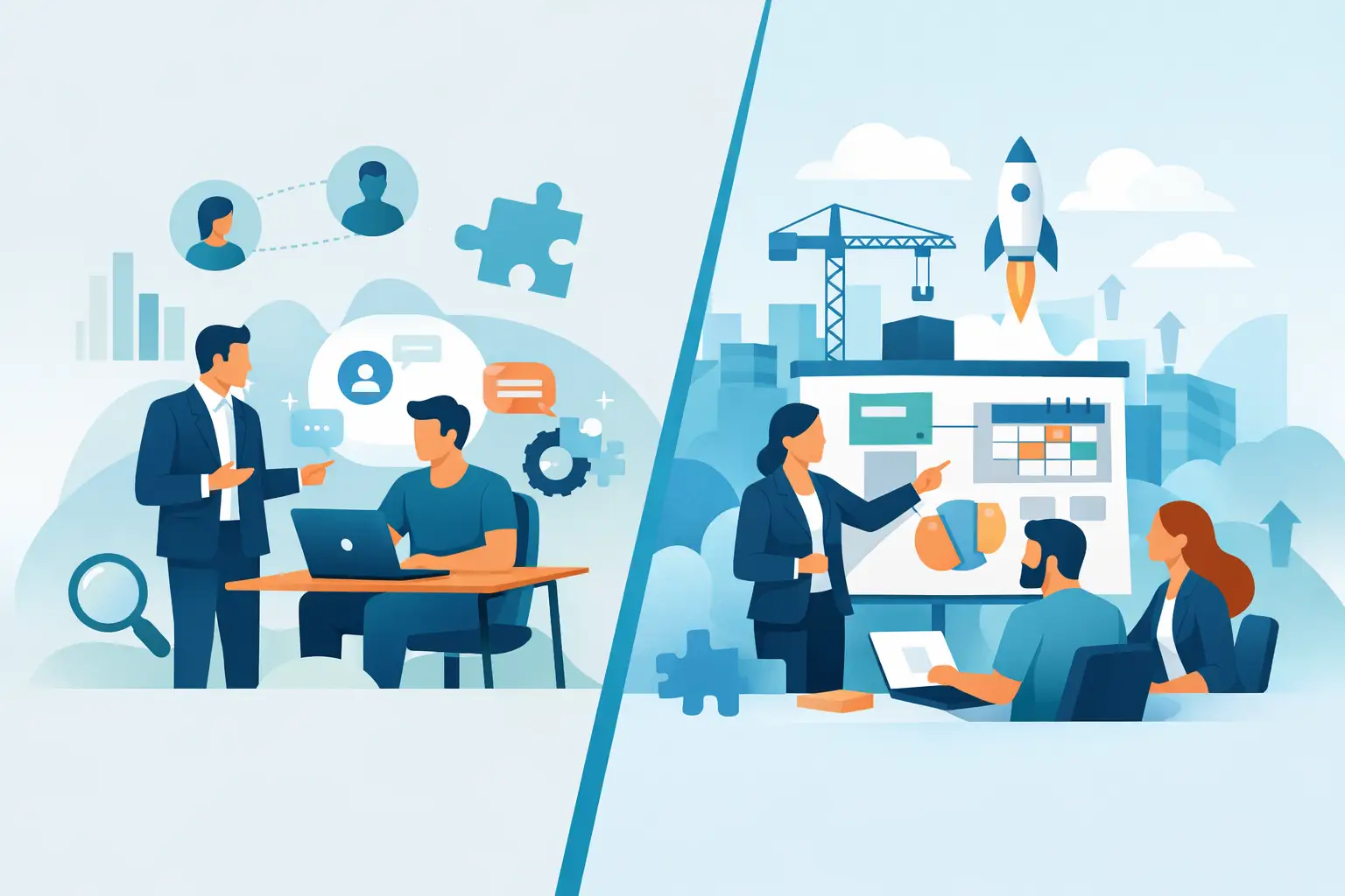 Staff Augmentation vs Project Delivery Compared